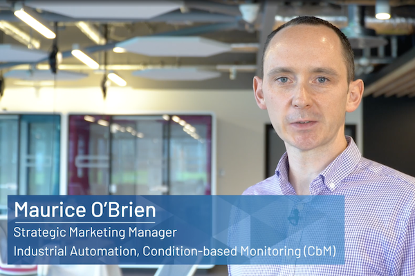 Foto de portada utilizada para el vídeo Condition Monitoring Sensing to AI Enabling Actionable Insights