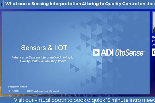 Cover photo used for What can a Sensing Interpretation AI bring to Quality Control on the shop floor Video