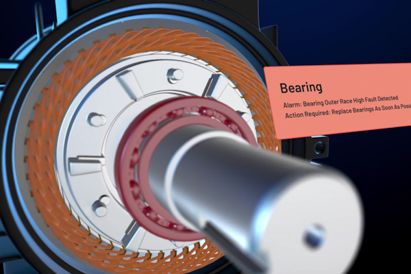 Image of a motor bearing