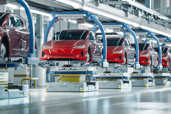 Photo of automotive / vehicles being manufactured
