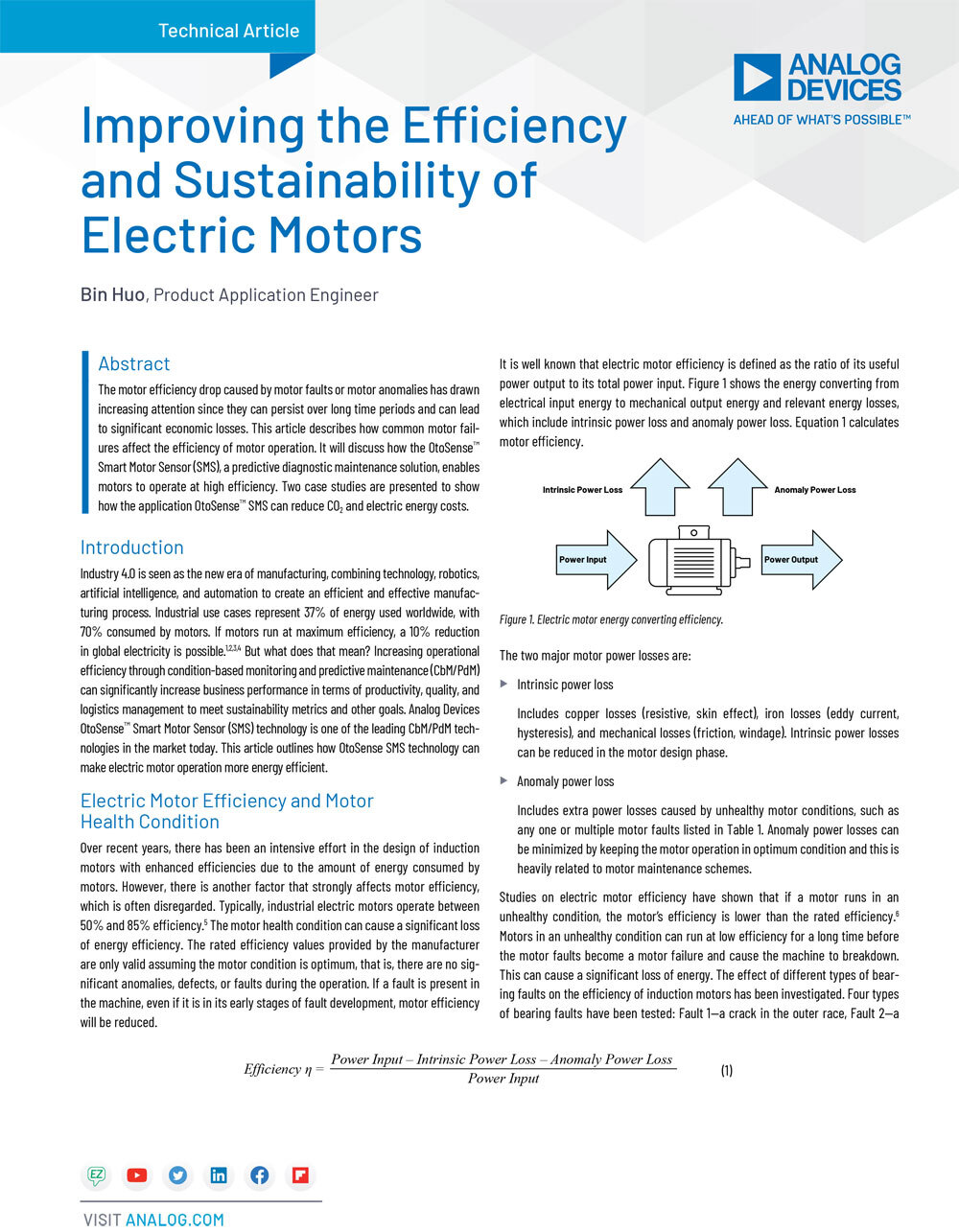 ADI-OtoSense-Technical-Article-Improving-the-Efficiency-and-Sustainability-of-Electric-Motors-Cover-Image